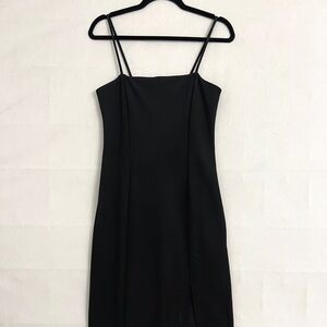 Leith Black Strapless Dress